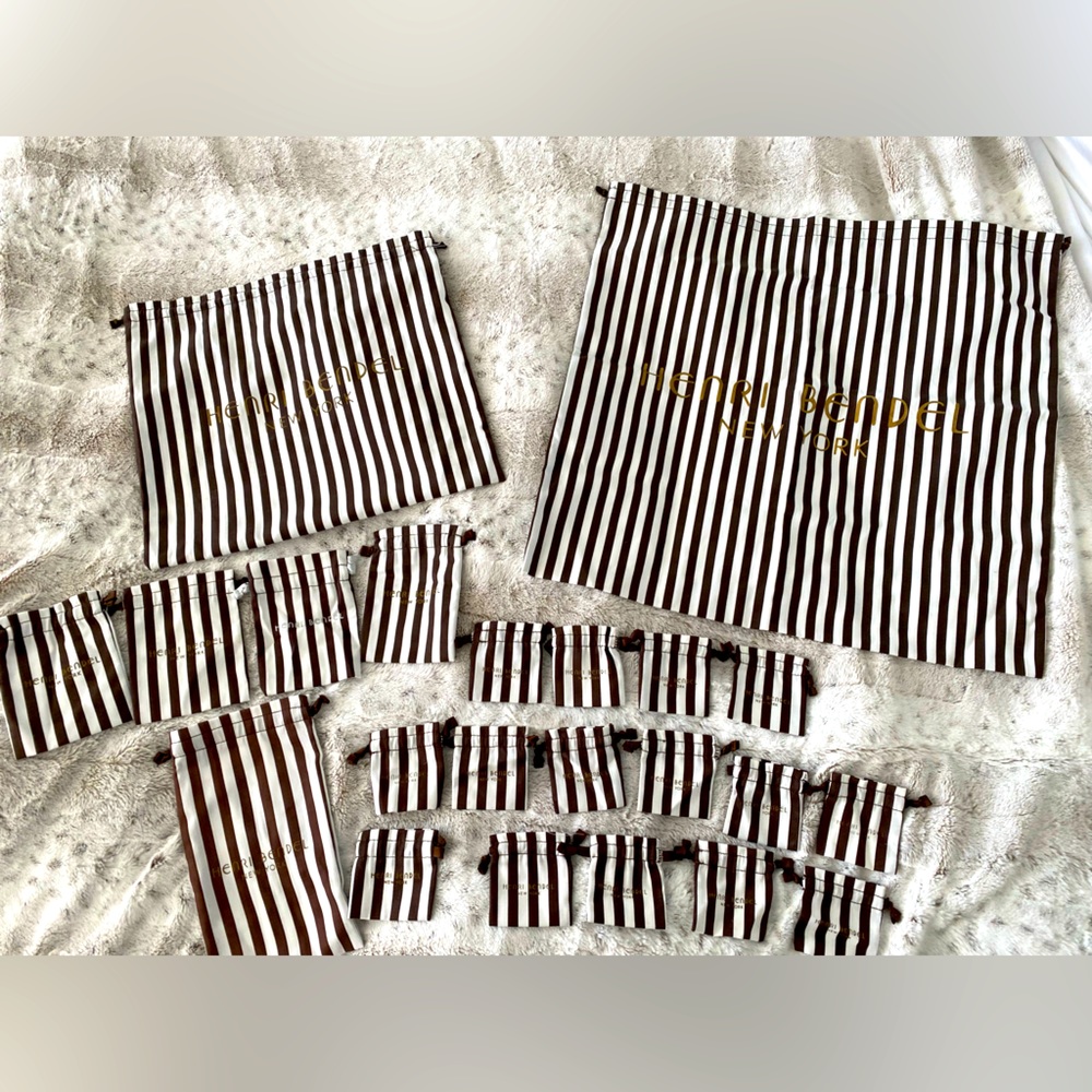 Henri Bendel jewelry bag bundle all different sizes
